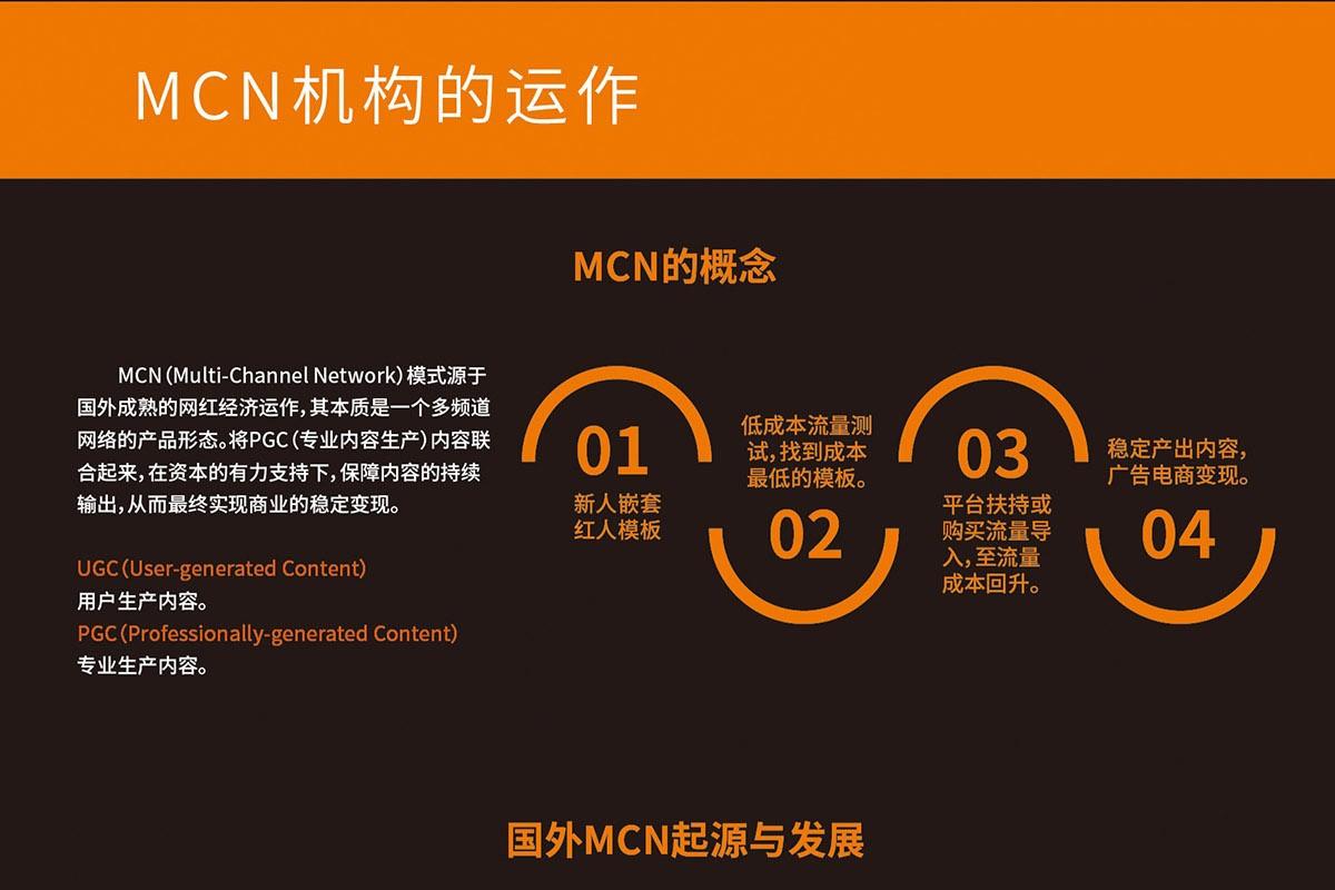 西宁一图了解MCN机构的运作方法