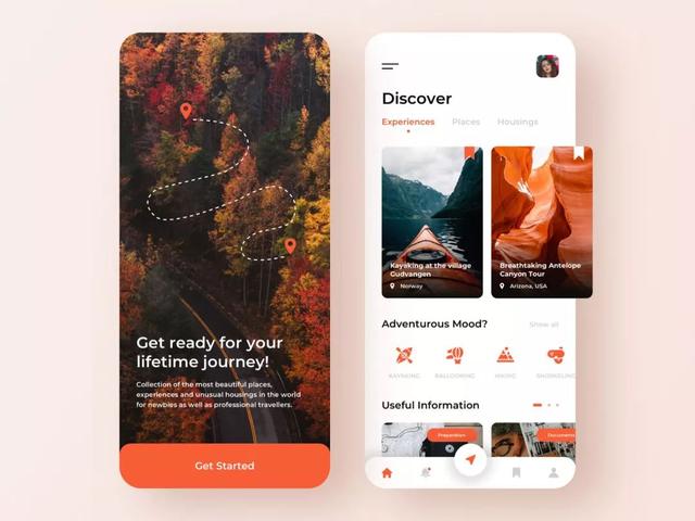 一组旅行APP UI界面设计案例欣赏(图4)