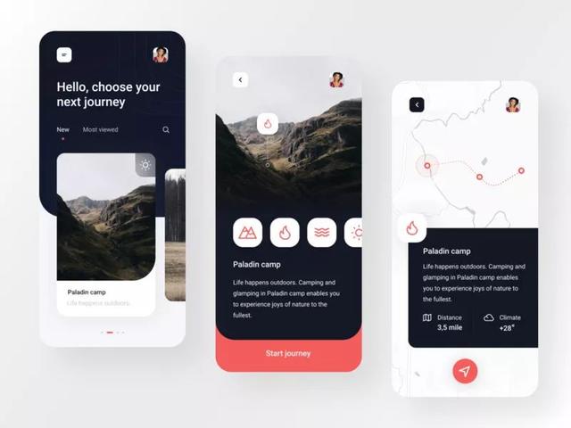 一组旅行APP UI界面设计案例欣赏(图5)