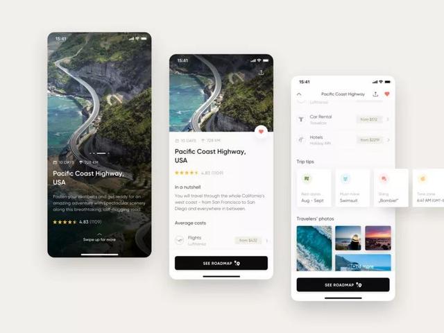 一组旅行APP UI界面设计案例欣赏(图10)
