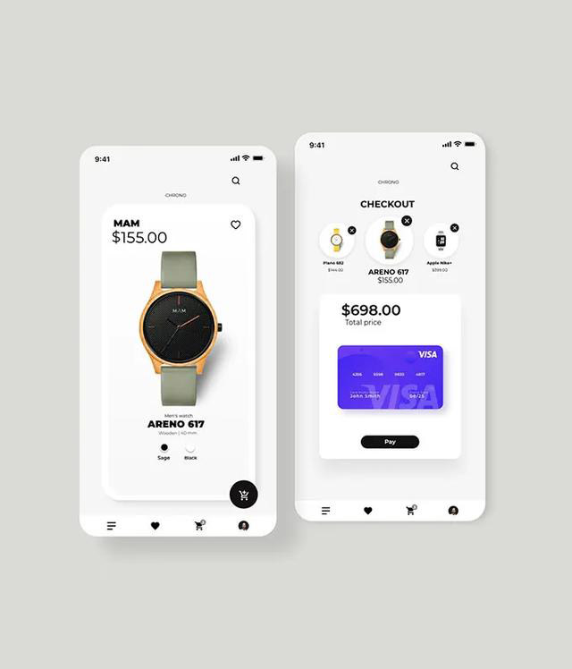 购物APP的页面布局设计欣赏(图1)