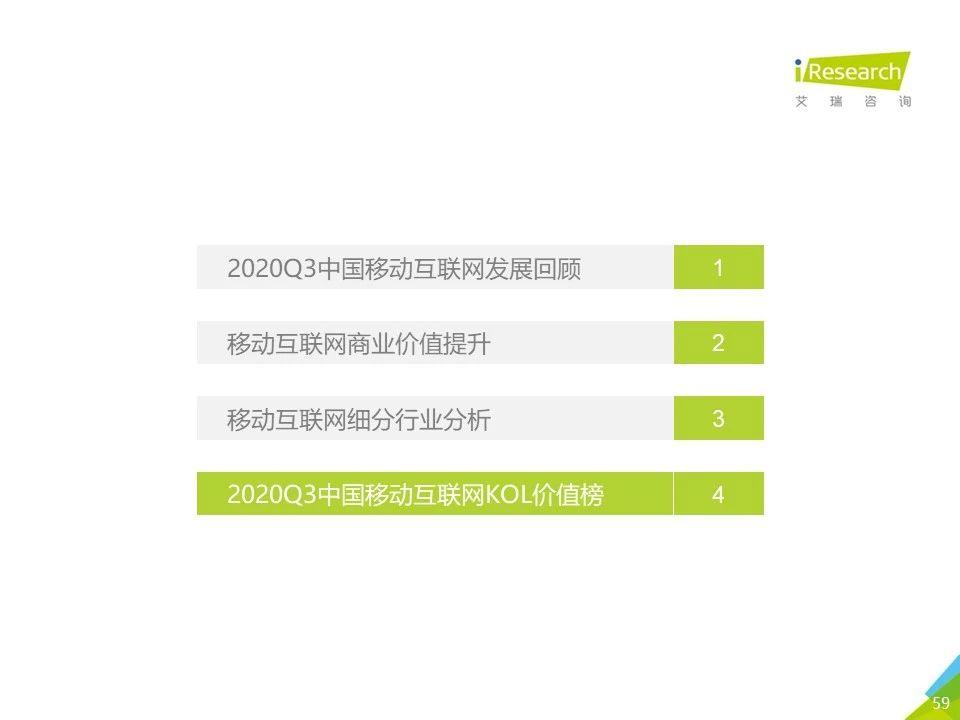 2020年Q3中国移动互联网流量季度分析报告