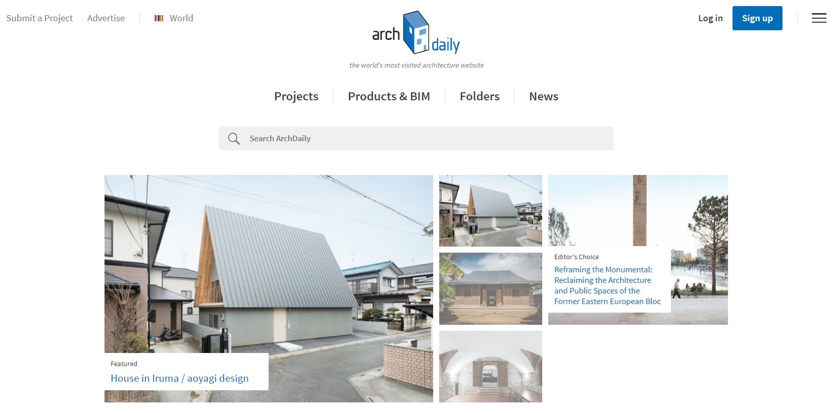 这15个专业的建筑设计师必看网站你知道吗?(图2) 原来专业建筑设计师都在看这15个网站,你知道吗?