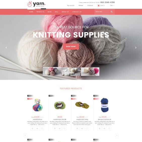 纱线纺织品行业品牌&网站设计方法(图1)