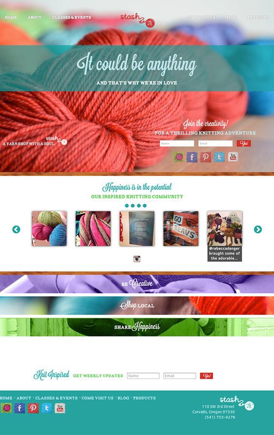纱线纺织品行业品牌&网站设计方法(图2)