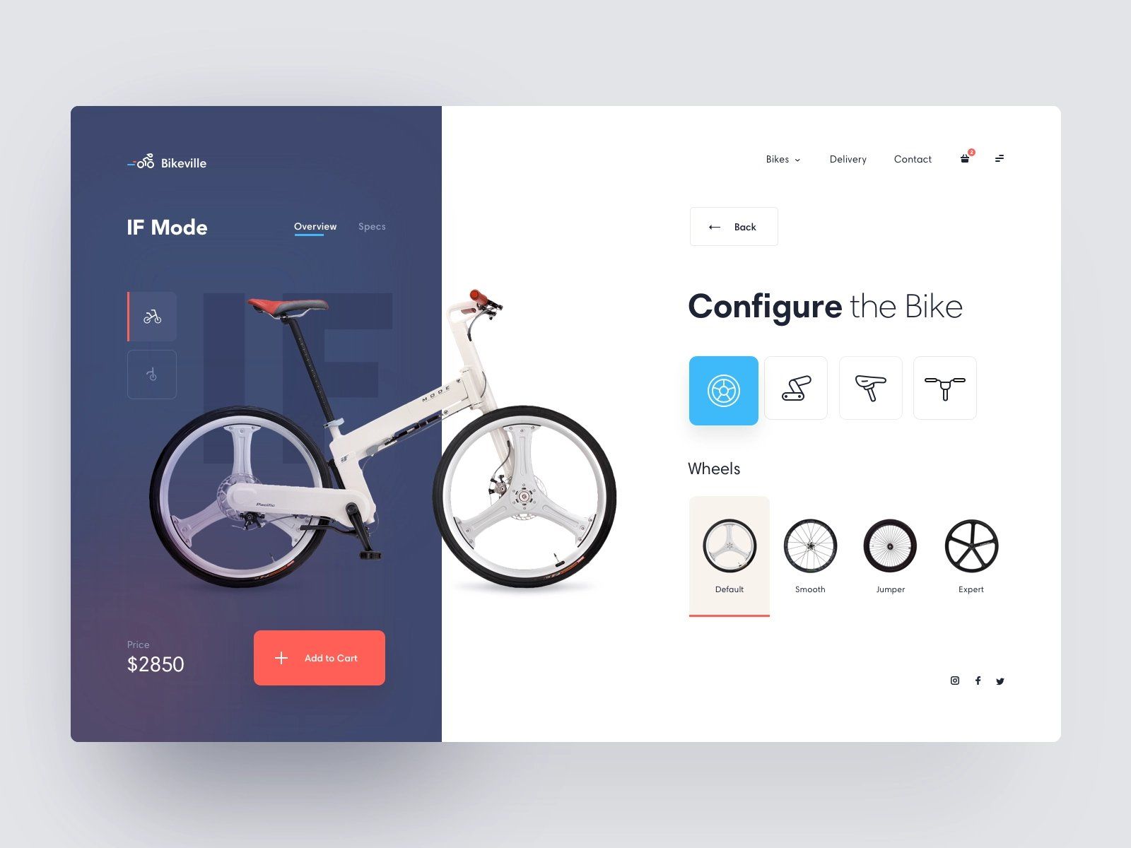 唐山自行车类WEB网页界面设计网站制作灵感！（12图）