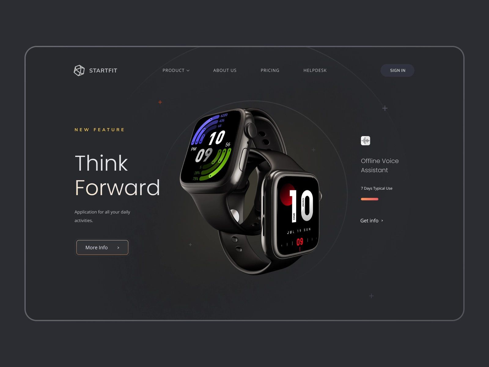 时间滴答滴答转个不停！12组手表WEB界面设计灵感！